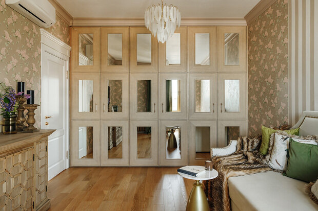 Фотография: Кабинет в стиле Классический, Современный, Эклектика, Квартира, Проект недели, Кирпичный дом, 4 и больше, Более 90 метров, Владимир, Полина Глебова – фото на INMYROOM