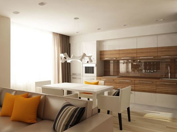 Фото из портфолио Белый фон для яркой жизни – фотографии дизайна интерьеров на INMYROOM