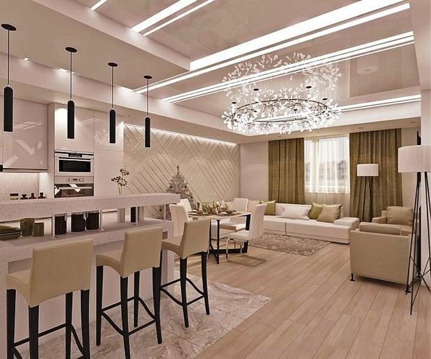 Фото из портфолио Квартира 132 м², ЖК Татарстан Казань – фотографии дизайна интерьеров на INMYROOM