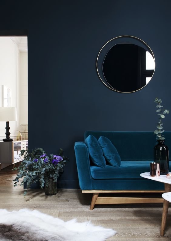 Фото из портфолио Blueberry nights – фотографии дизайна интерьеров на INMYROOM