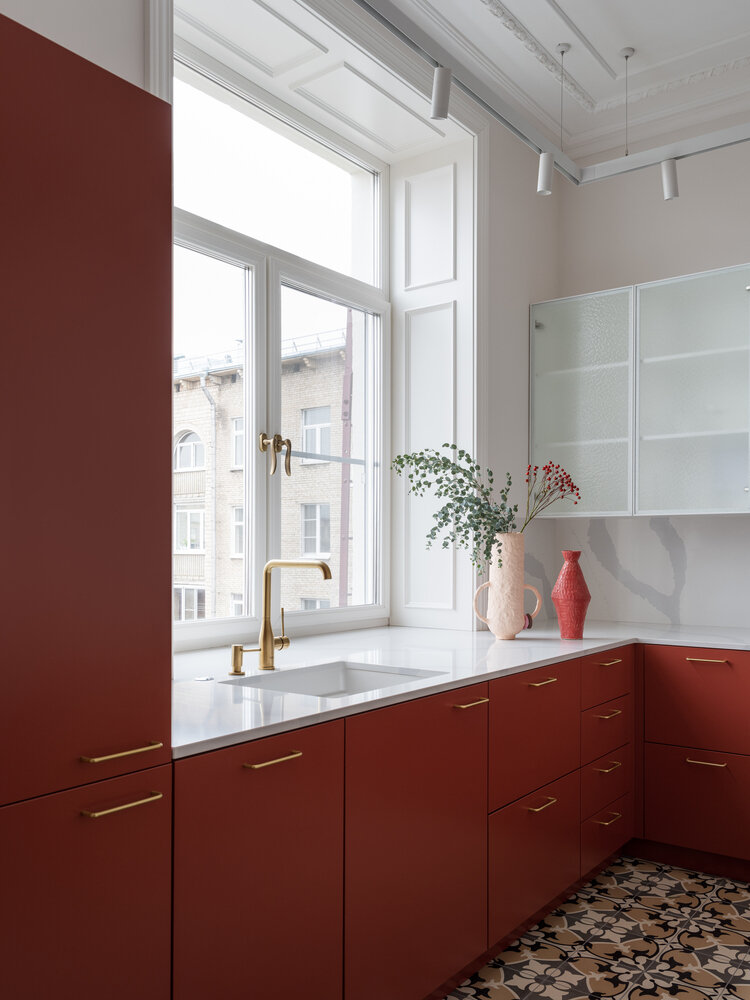 Фотография: Кухня и столовая в стиле Современный, Квартира, Проект недели, Москва, Сталинка, 2 комнаты, 40-60 метров, Марина Трошина – фото на INMYROOM Фотография: Кухня и столовая в стиле Современный, Квартира, Проект недели, Москва, Сталинка, 2 комнаты, 40-60 метров, Марина Трошина – фото на INMYROOM