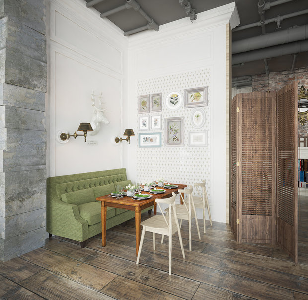 Фото из портфолио Ресторан актуального дизайна – фотографии дизайна интерьеров на INMYROOM