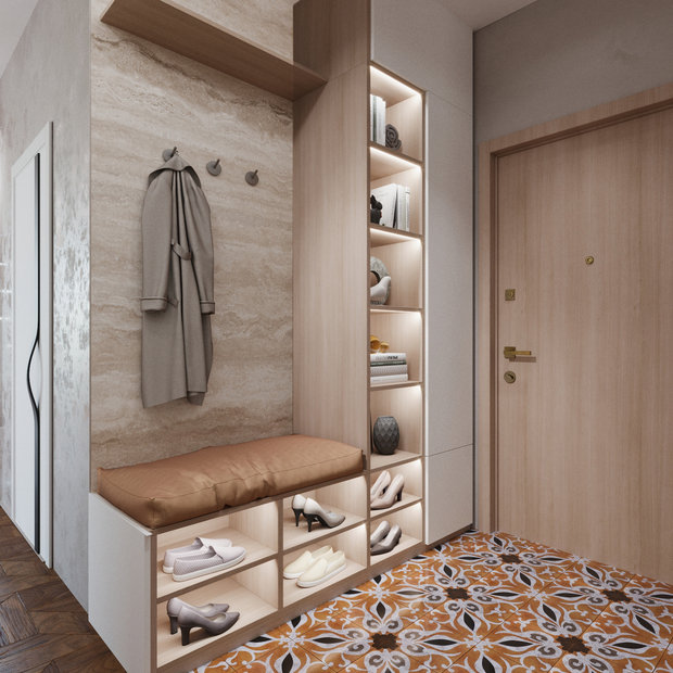 Фото из портфолио ЖК Vavilove – фотографии дизайна интерьеров на INMYROOM