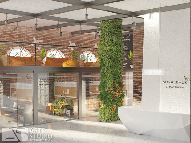 Фото из портфолио Офис юридической компании, 375 м² – фотографии дизайна интерьеров на InMyRoom.ru