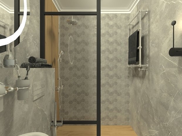 Фото из портфолио Песчаная панорама – фотографии дизайна интерьеров на INMYROOM