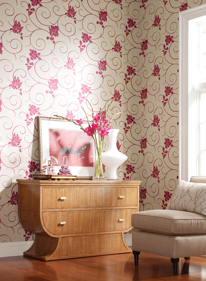 Фотография: Мебель и свет в стиле Прованс и Кантри, Декор интерьера, Дизайн интерьера, Цвет в интерьере, Обои – фото на INMYROOM