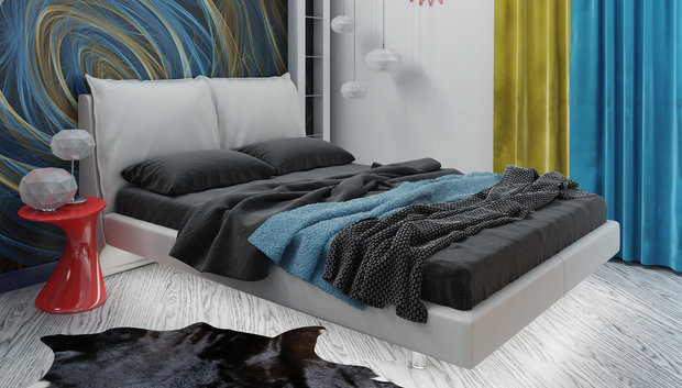 Фотография: Спальня в стиле Хай-тек, Интерьер комнат, Проект недели – фото на INMYROOM