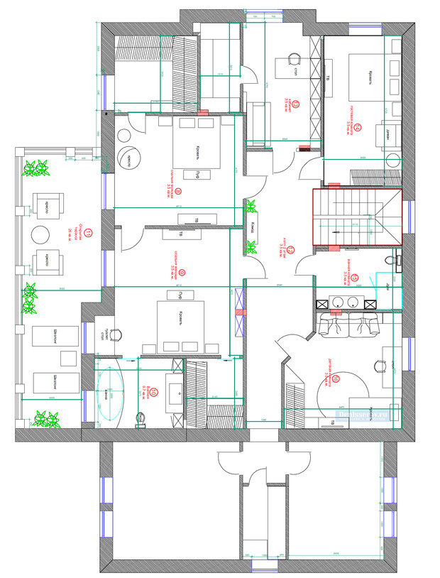 Фото из портфолио Загородный дом 200 кв. м в городе Находка, классический стиль – фотографии дизайна интерьеров на INMYROOM