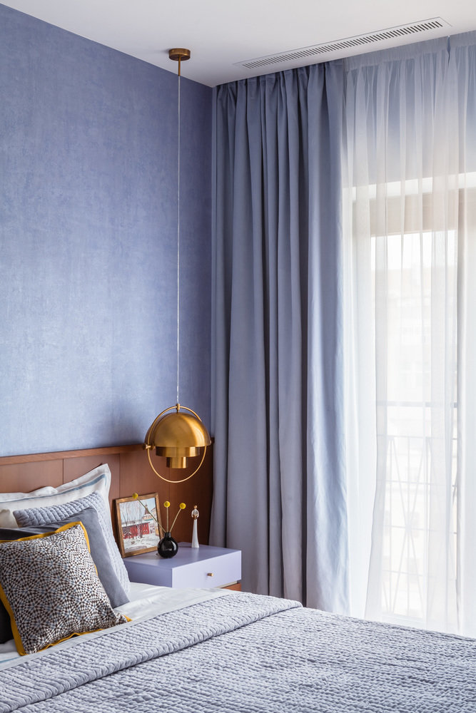 Фотография: Спальня в стиле Современный, Скандинавский, Квартира, Проект недели, Москва, Монолитный дом, 2 комнаты, 40-60 метров, Anddesign, Александра Дашкевич, Наталья Каримова, ЖК I’am – фото на INMYROOM