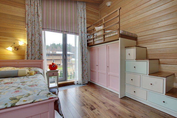 Фото из портфолио Загородный дом . детская – фотографии дизайна интерьеров на InMyRoom.ru