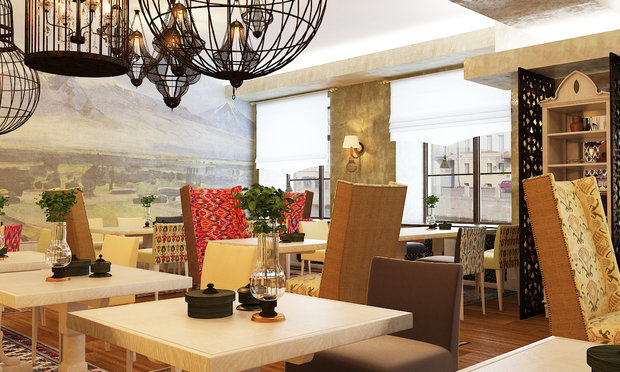 Фото из портфолио Ресторан восточной кухни – фотографии дизайна интерьеров на INMYROOM