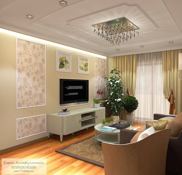 Фото из портфолио Спокойные тона – фотографии дизайна интерьеров на INMYROOM
