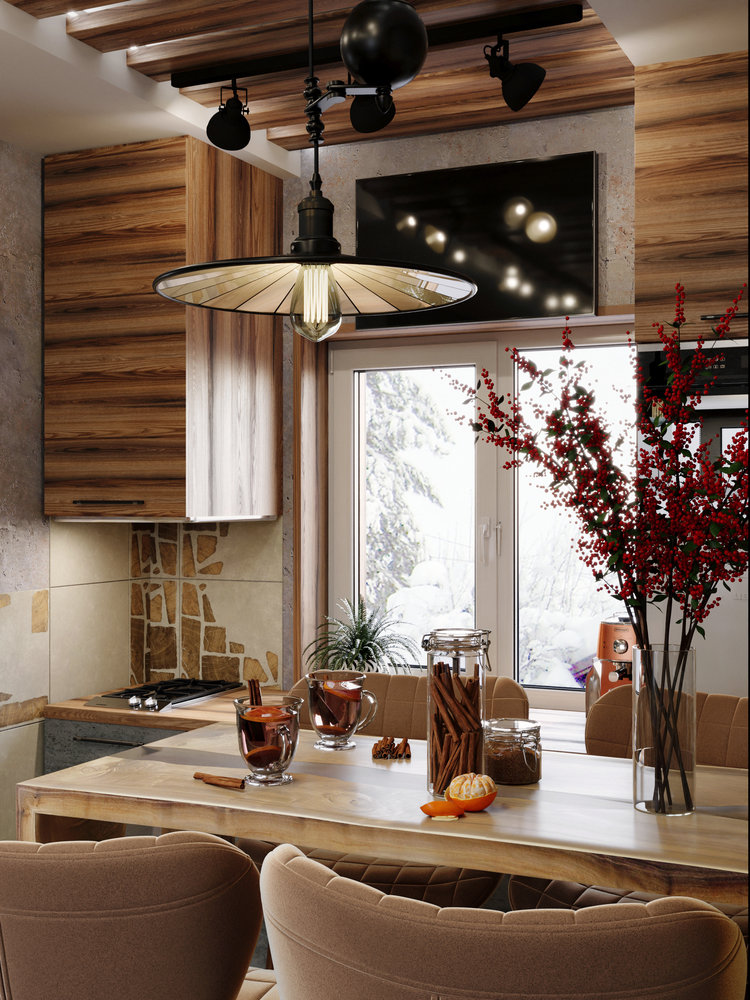 Фото из портфолио Дачный дом в стиле лофт – фотографии дизайна интерьеров на INMYROOM Фото из портфолио Дачный дом в стиле лофт – фотографии дизайна интерьеров на INMYROOM