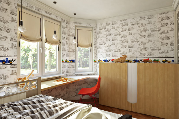 Фото из портфолио Мичуринский проспект – фотографии дизайна интерьеров на INMYROOM