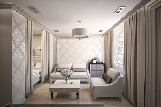 Фото из портфолио Современная классика – фотографии дизайна интерьеров на INMYROOM