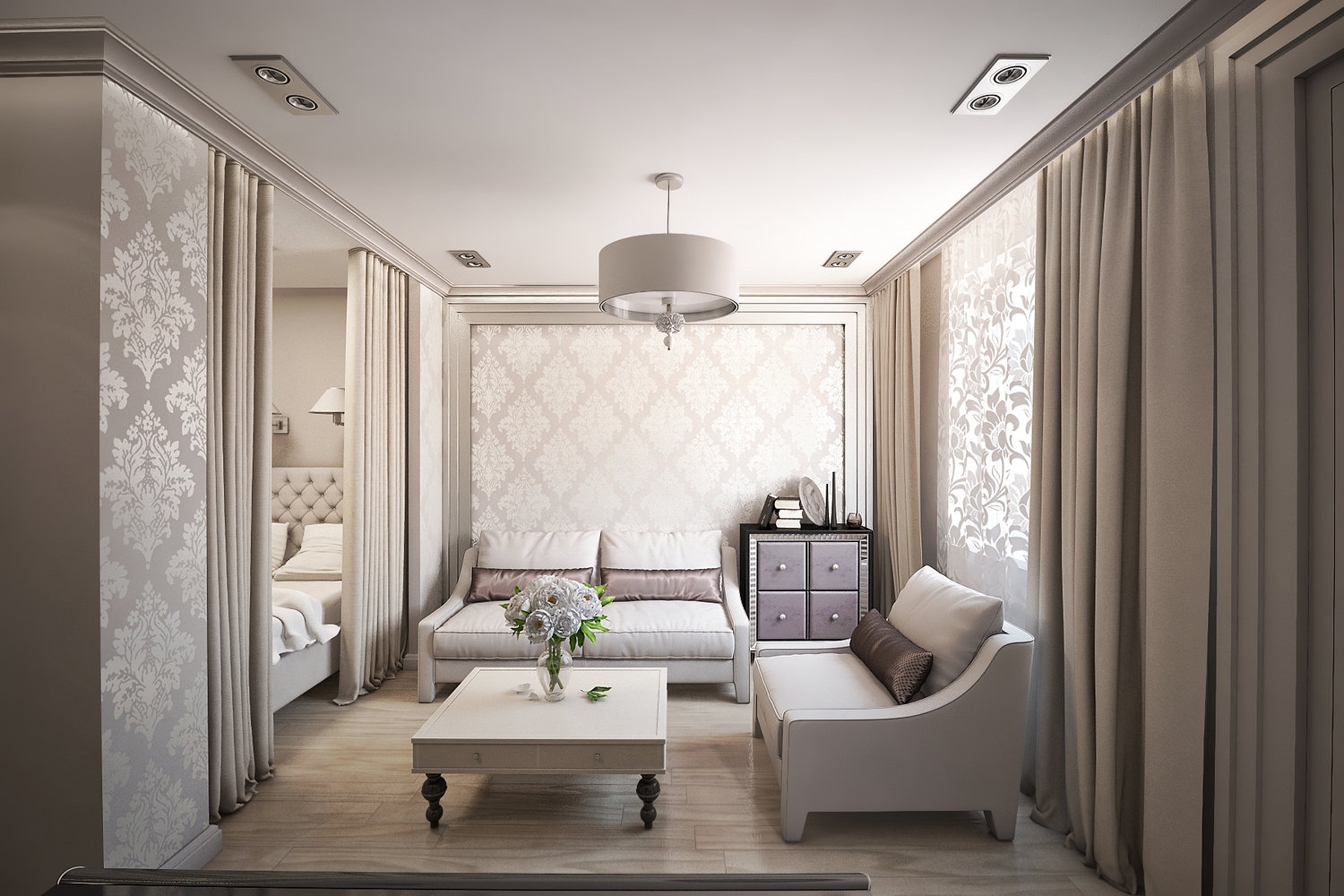 Фото из портфолио Современная классика – фотографии дизайна интерьеров на INMYROOM Фото из портфолио Современная классика – фотографии дизайна интерьеров на INMYROOM