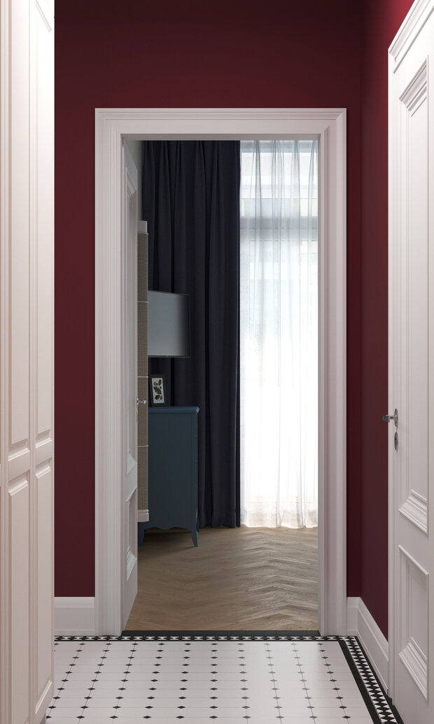 Фото из портфолио Яркая классика – фотографии дизайна интерьеров на INMYROOM