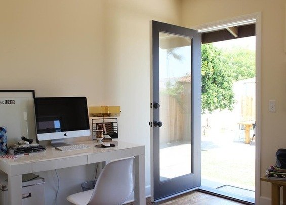 Фотография: Кабинет в стиле Современный, Дом, Дома и квартиры, Ретро, Плитка, Ар-деко, Лос-Анджелес – фото на INMYROOM