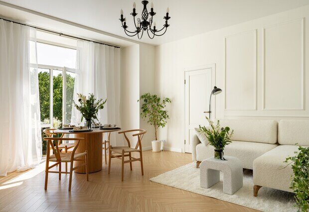 Фото из портфолио Сталинка 62.9 кв.м – фотографии дизайна интерьеров на INMYROOM