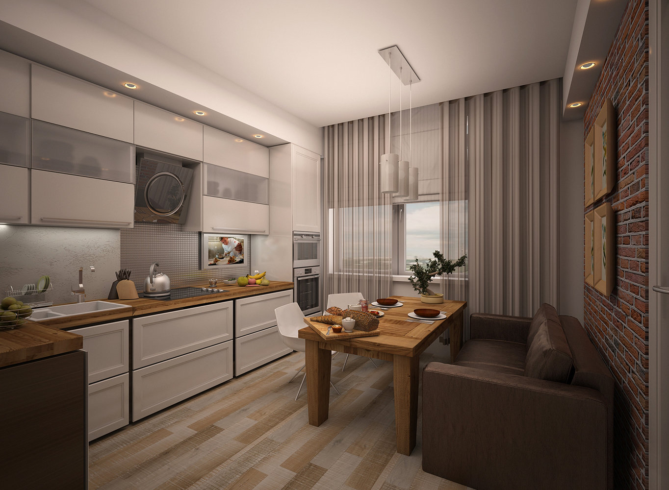 Фото из портфолио квартира в ЖК Лосиный остров – фотографии дизайна интерьеров на INMYROOM Фото из портфолио квартира в ЖК Лосиный остров – фотографии дизайна интерьеров на INMYROOM