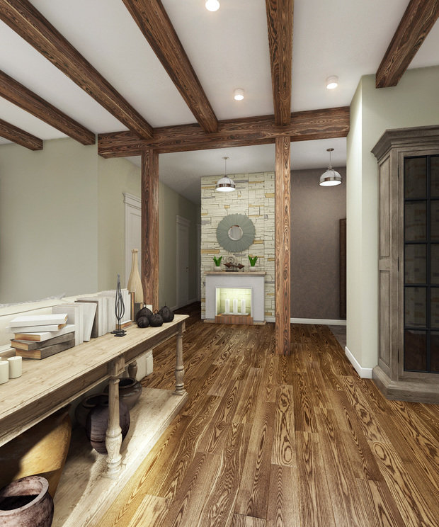 Фото из портфолио Деревянный уют – фотографии дизайна интерьеров на INMYROOM