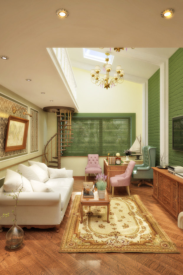 Фото из портфолио Кабинет – фотографии дизайна интерьеров на INMYROOM