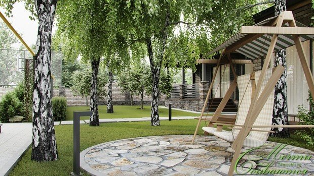 Фото из портфолио Проект дома с мансардой – фотографии дизайна интерьеров на INMYROOM