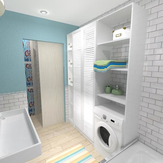 Фото из портфолио дизайн-проект 2-х комнатной квартиры в стиле эко – фотографии дизайна интерьеров на INMYROOM