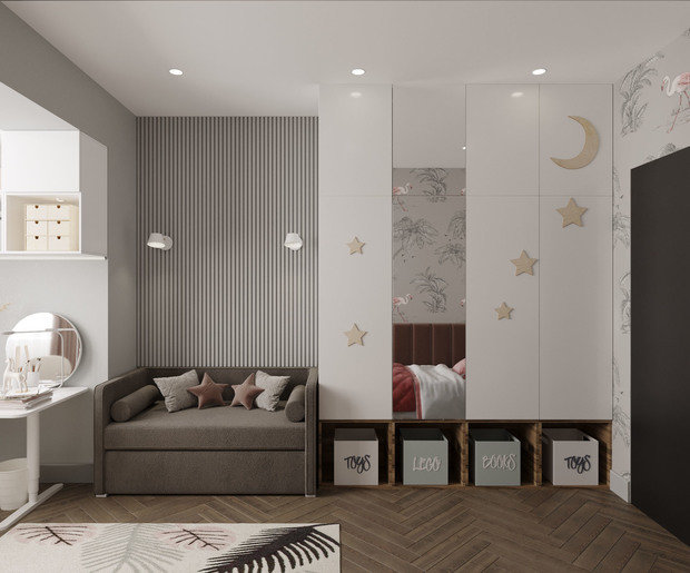 Фото из портфолио Дизайн квартиры в Уфе – фотографии дизайна интерьеров на INMYROOM
