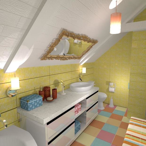 Фото из портфолио Дизайн-проект загородного дома в стиле эклектика (кантри, прованс, этнический стиль) – фотографии дизайна интерьеров на INMYROOM