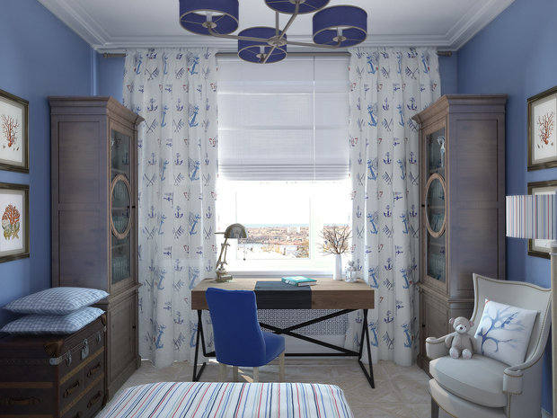 Фото из портфолио Детская – фотографии дизайна интерьеров на INMYROOM