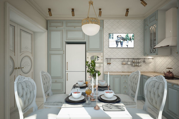 Фото из портфолио Кухня в стиле прованс – фотографии дизайна интерьеров на INMYROOM