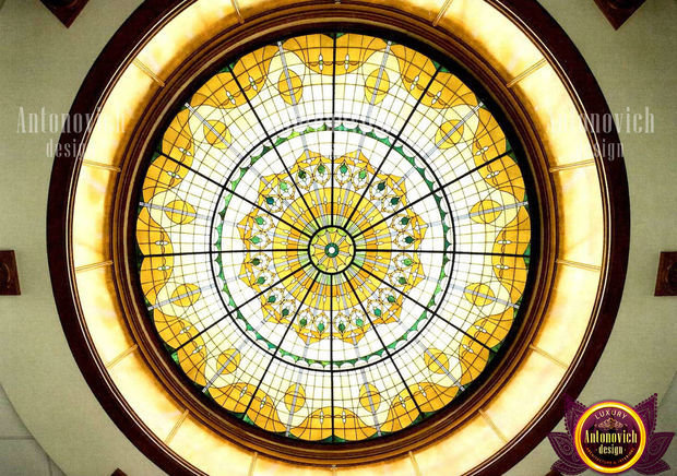 Фото из портфолио Amazing Stained Glass Decoration – фотографии дизайна интерьеров на INMYROOM
