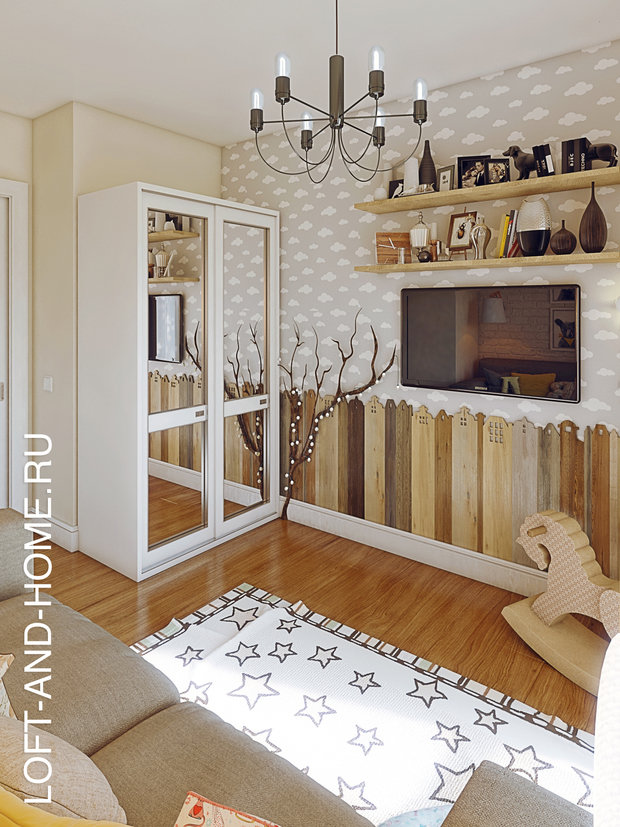 Фото из портфолио КЕМБРИДЖ, УЮТНЫЙ ЛОФТ – фотографии дизайна интерьеров на INMYROOM
