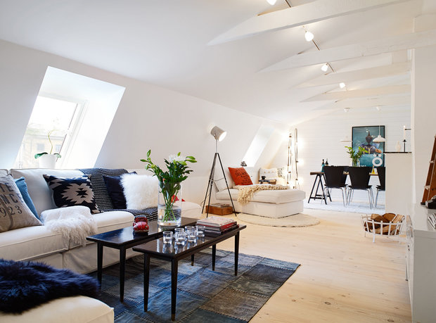 Фотография: Гостиная в стиле Скандинавский, Квартира, Стиль жизни, Советы – фото на INMYROOM