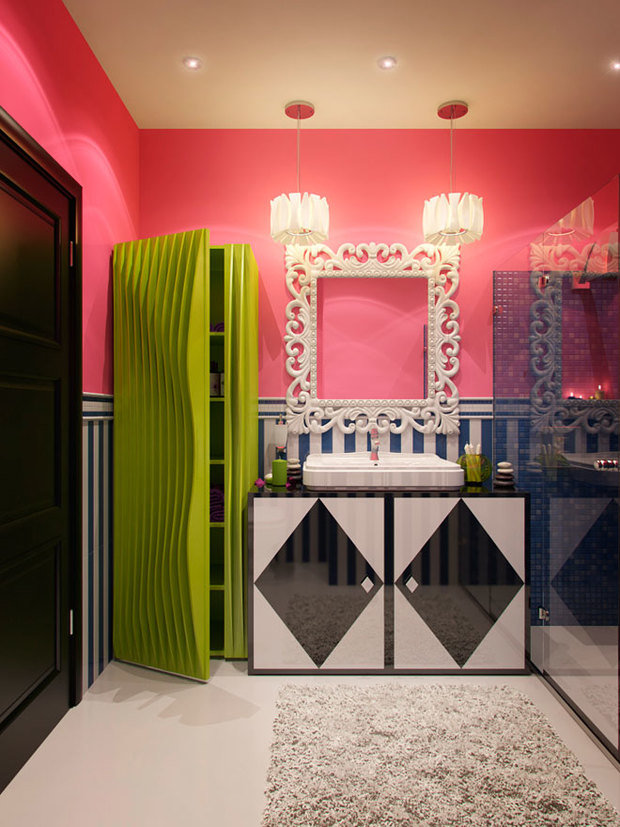 Фото из портфолио Квартира в стиле Энди Уорхола – фотографии дизайна интерьеров на INMYROOM