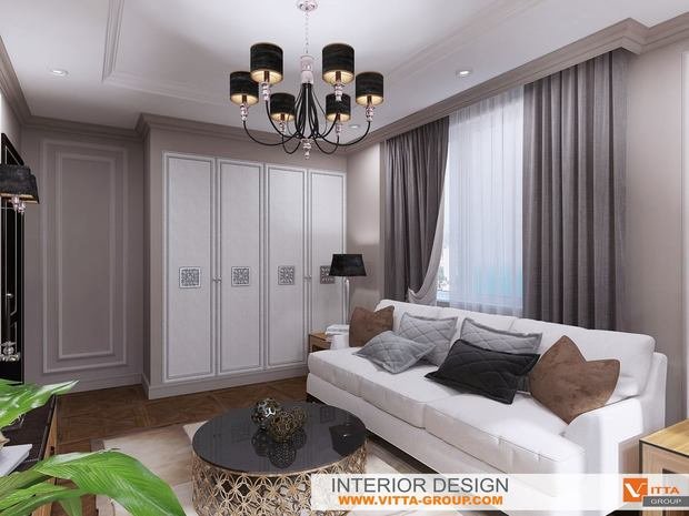Фото из портфолио Квартира ар-деко – фотографии дизайна интерьеров на INMYROOM