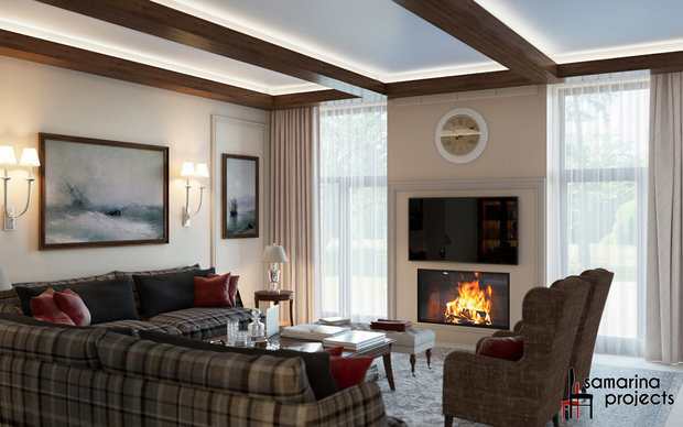 Фото из портфолио "Классическая симфония" – фотографии дизайна интерьеров на INMYROOM