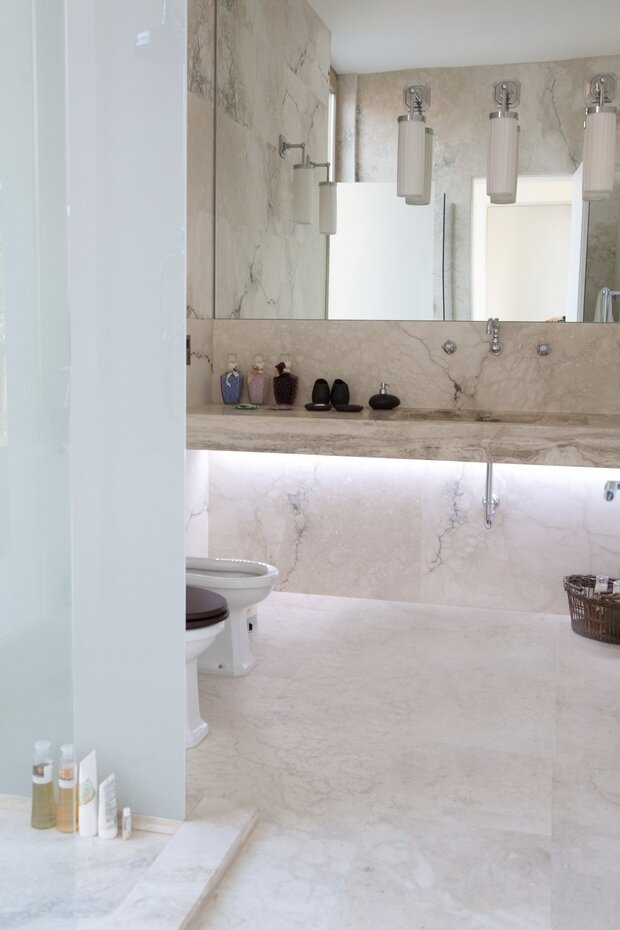 Фотография: Ванная в стиле Современный, Эклектика, Минимализм, Вилла, Дом и дача, 4 и больше, Более 90 метров, Тоскана, Ирина Барышникова, Елена Попова – фото на INMYROOM