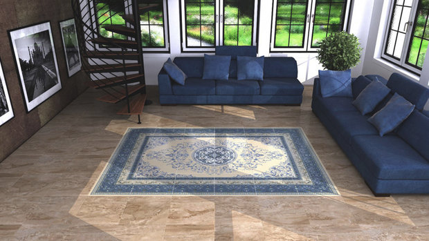 Фото из портфолио EXPOTILE ceramic carpets – фотографии дизайна интерьеров на INMYROOM
