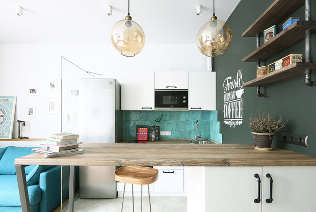 Фото из портфолио Квартира-студия ЖК "Фили Град" – фотографии дизайна интерьеров на INMYROOM