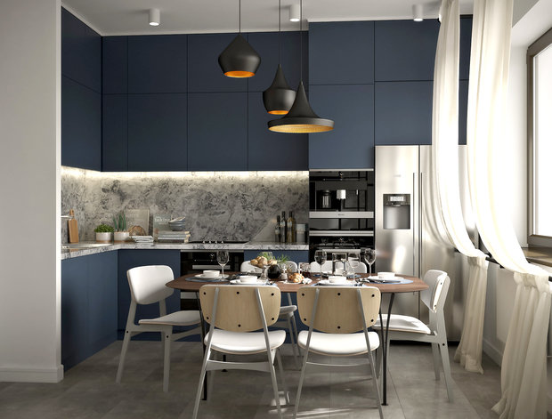 Фото из портфолио Квартира ЖК Донской Олимп – фотографии дизайна интерьеров на INMYROOM