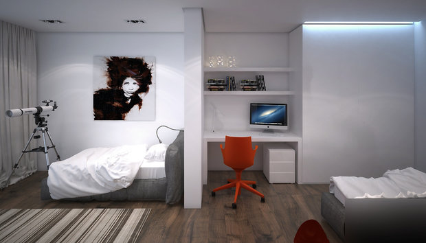 Фото из портфолио Лаконичность – фотографии дизайна интерьеров на INMYROOM
