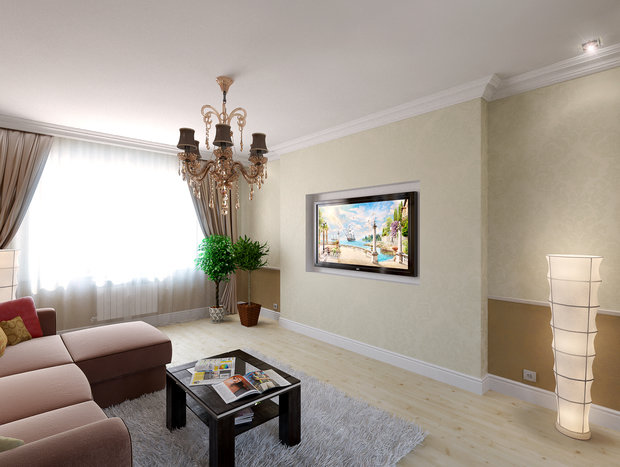 Фото из портфолио 2х комнатная квартира – фотографии дизайна интерьеров на INMYROOM