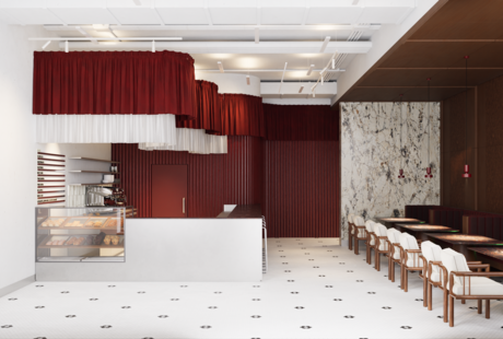 Интерьер кафе WAVE COFFEE