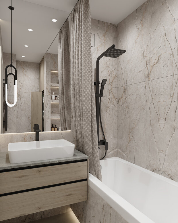 Фото из портфолио Гостиная с интересными решениями – фотографии дизайна интерьеров на INMYROOM