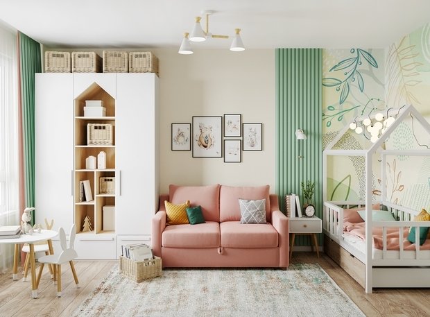 Фото из портфолио Детская "Леденцы" – фотографии дизайна интерьеров на INMYROOM