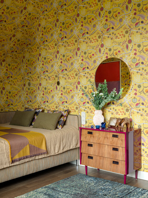 Фотография: Спальня в стиле Восточный, Эклектика, Винтажный, Дом, Проект недели, Дача, Подмосковье, Дом и дача, Московская область, 4 и больше, Более 90 метров, Юлия Русских – фото на INMYROOM