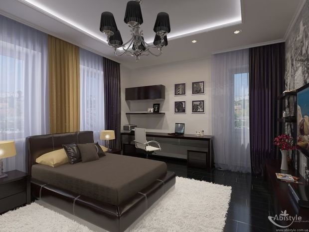 Фото из портфолио спальня – фотографии дизайна интерьеров на InMyRoom.ru