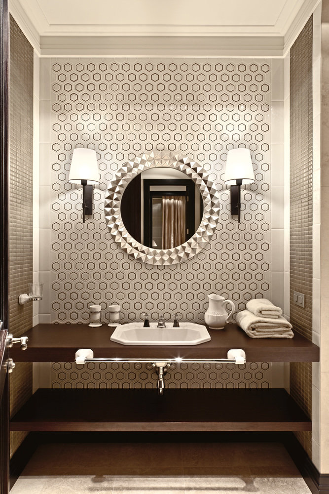 Фотография: Ванная в стиле Восточный, Эклектика, Дом, Дома и квартиры – фото на INMYROOM